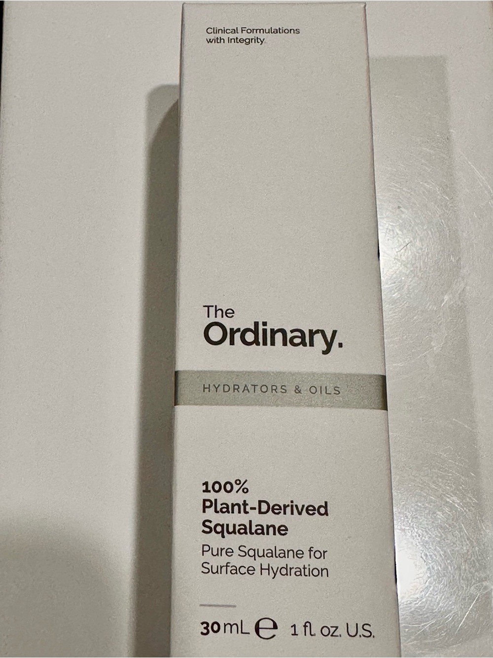 The Ordinary 100% Plant-Derived Squalane - NEW IN BOX